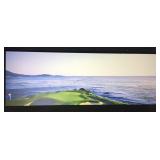 This  canvas print depicts the iconic seventh