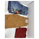 True Religion T-Shirt, red sz M, cargo shorts