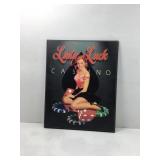 This Ralph Burch lady luck Casino canvas print