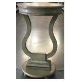 Side table, approx 14x23in long