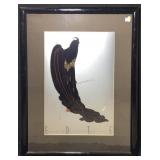 This is a framed Limited edition serigraph titled