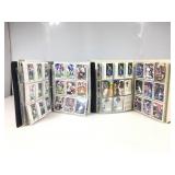 2 albums of sports cards