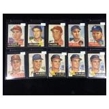 1953 topps baseball singles