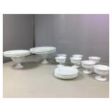 Vtg Indiana Milk Glass Colony Harvest Tableware &
