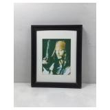 This framed 11 x 14ï¿½ photo features a portrait of