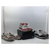 3 Sneakers shoes, Air Jordan, black/white,