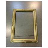Gold-colored frame, approx 31x43in