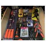 New Tools incl. Clamps, pry bar, Wire brush set