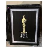 Neil Loeb serigraph on canvas Oscar Award, approx