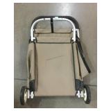 Brown collapsible Cart