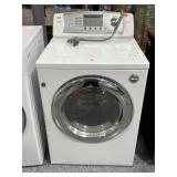 LG 27-inch electric front-load dryer, model