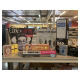 Assorted Board Games. Cone Of Shame, Kings Cup