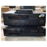 YAMAHA Receiver and CD Player. RX-V490 and