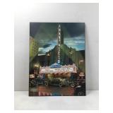 This print titled Pantages premiere by artist