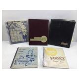 Yearbooks & photo album w/theater productions &