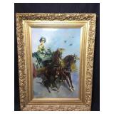 This painting appears to be a reproduction of a