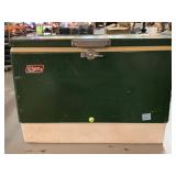 Coleman Steel Belted Cooler/ Ice Chest Approx