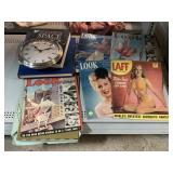VTG Magazines. Look & Laff Magazine, Clock &