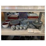 Assorted Kitchenware. Cups, Plates, Bowls & More