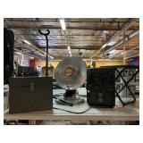 2 Heaters, Camping Table, Guitar Stand & Metal