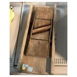 2 Primitive Mandoline Slicers. Largest 9x24in