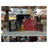 Crown Royal Flask, Raiders Set, Shot Glasses, and