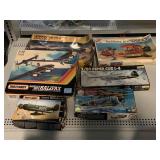 Assorted Model Planes In Box. See Photos.