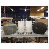 Set of Hanging Ceiling Lights and Decorative