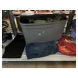 Large Storage Container with Clothes. Jeans,