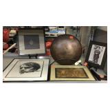 Assorted Framed Wall Art and Household Decor.
