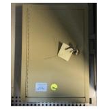 Metal Key Cabinet With Key.