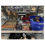 Metal Chess Pieces W/Board, Elvis CDs & More