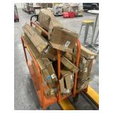 Cart of New Vehicle Floor Mats in Boxes - Various