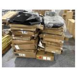 Pallet of New Vehicle Floor Mats in Boxes -