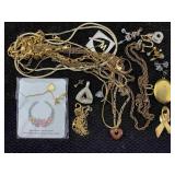 Fashion Jewelry W/necklaces & More, Some Sterling,