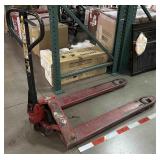 Red pallet Jack, approx 52 in long
