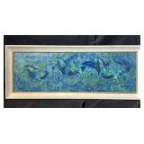 This is an original painting, signed Hilliard