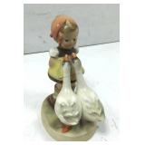 Small Hummel figurine of young girl with two