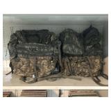 2 Large Us military backpacks