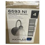 16pcs NIB Lighting - Kichler Sconces Brushed