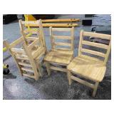 Kids Wood Chairs - By Jonti Craft