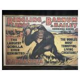 This vintage style poster advertises Gargantua