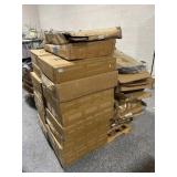 Pallet of New Vehicle Floor Mats in Boxes -