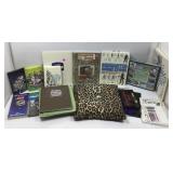 A box lot of mostly books and magazines books on