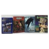 A lot of four books reported to be signed by the