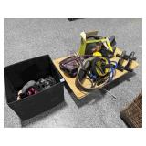 Assorted Exercise Equipment - cart not included