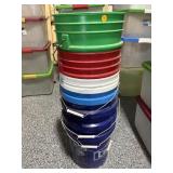 Stack of 5Gal Buckets - Good condition