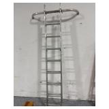 16ft Aluminum Extension Ladder with Support