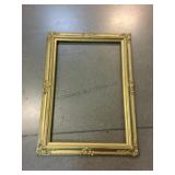 Gold-colored frame, approx 31x43in