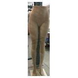 Plastic Female mannequin, approx 46in tall